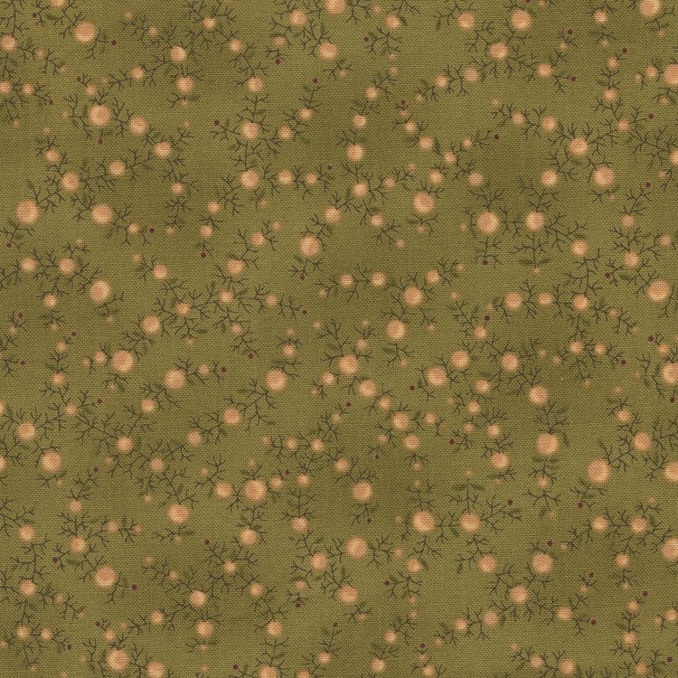 Henri Glass Gratitude & Grace groen geel stipje