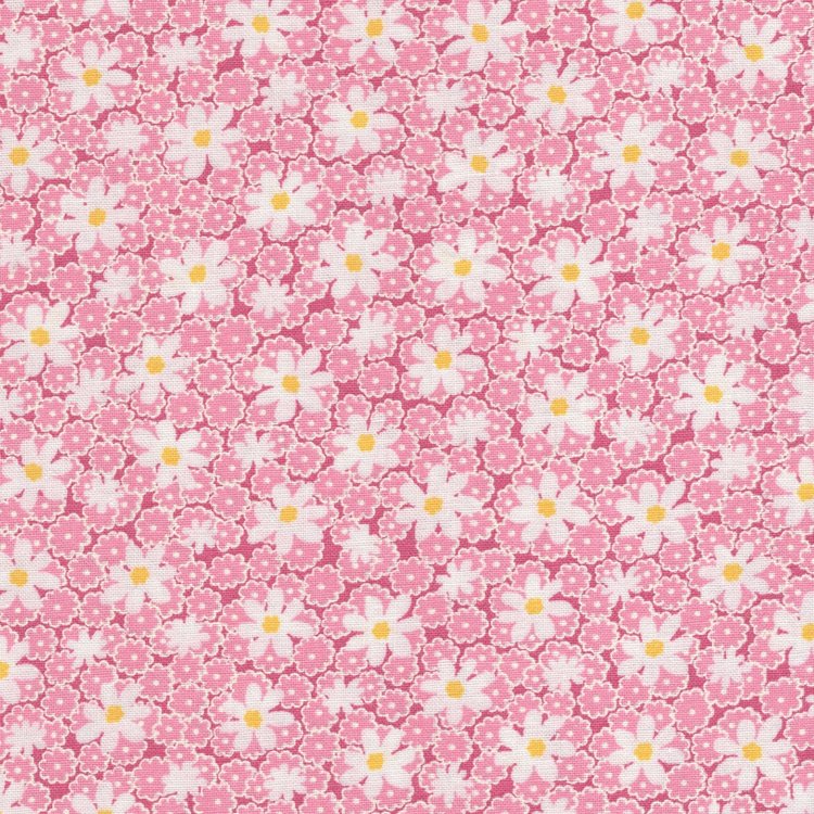 Henri Glass Nana Mae V roze wit bloemetje