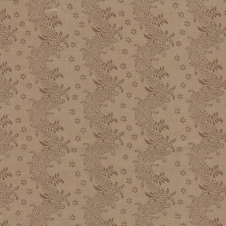 Marcus Fabrics Country Meadow tan golvend streepje