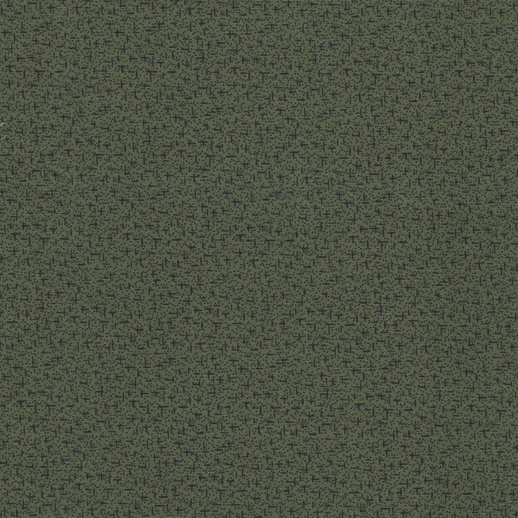 Marcus Fabrics Country Meadow groen blauw werkje