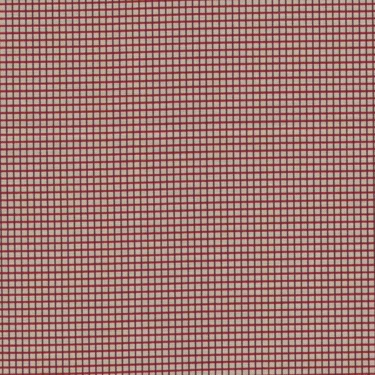Marcus Fabrics ReproReds ecru met rood mini ruitje