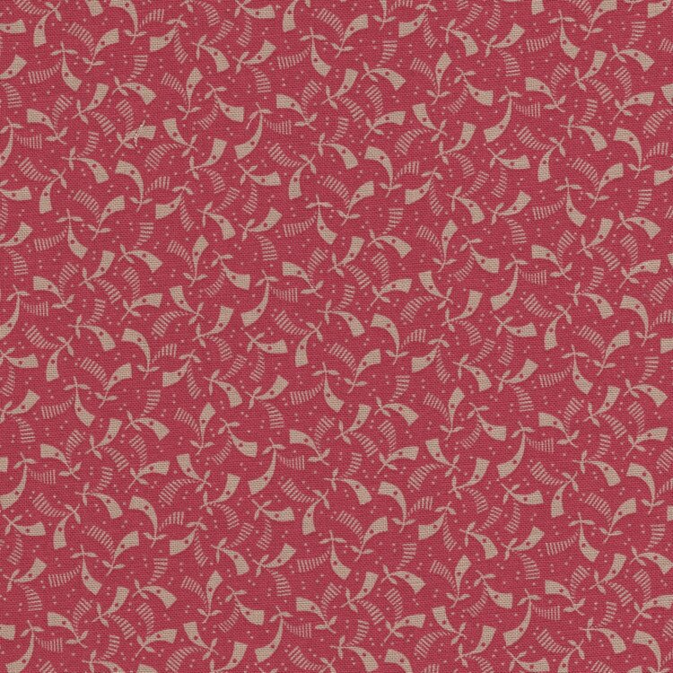 Marcus Fabrics ReproReds roze ecru werkje