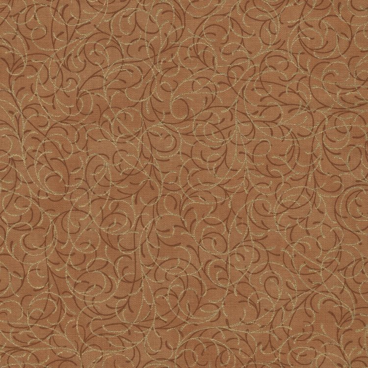 Hoffman California Kerst oker gouden krulletje