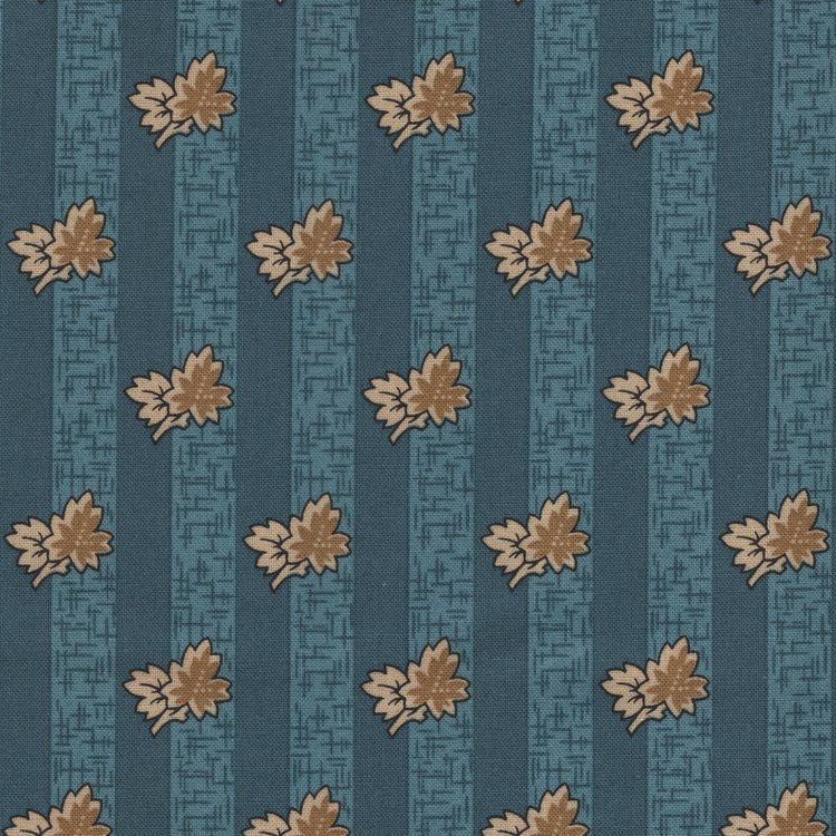 Marcus Fabrics A Return To Elegance blauw streep