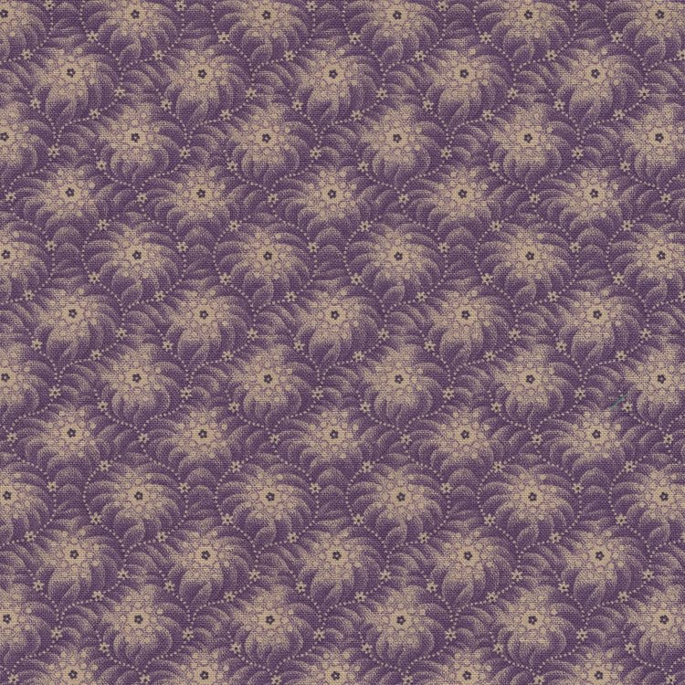 Marcus Fabrics A Return To Elegance paars ecru werkje
