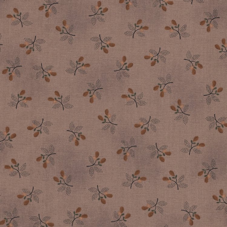 Henry Glass Fabrics Right as Rain bruin takje