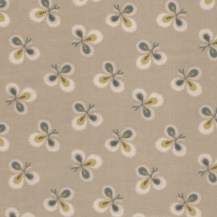 Andover Lady Tulip tan blauw klaver