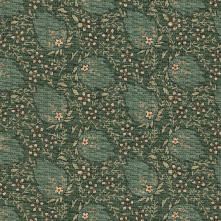 Andover Lady Tulip blauwgroen blauw blad