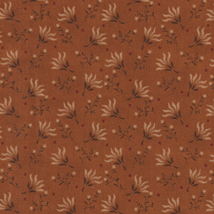 Henry Glass Harvest Hill warm oranje licht bloemetje