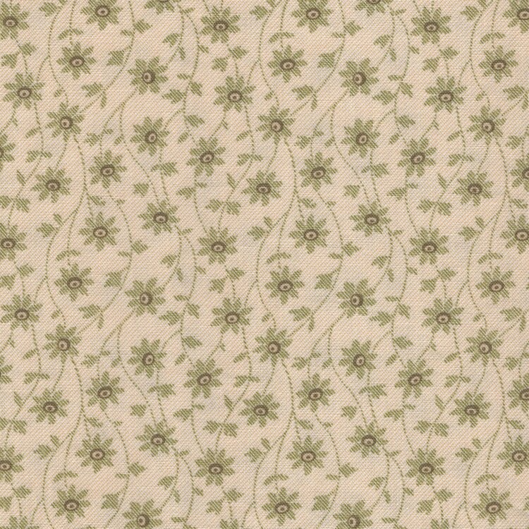 Andover Green Thumb ecru groen takje