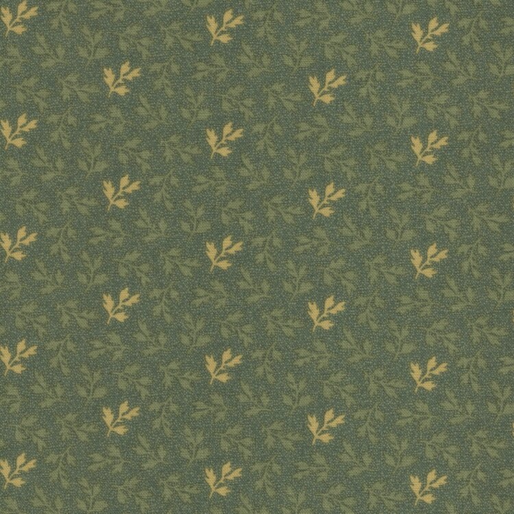 Andover Green Thumb groen ecru blaadje