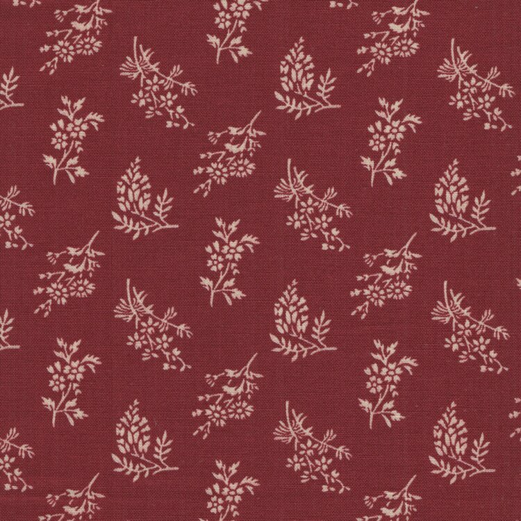 Marcus Vintage Charm rood ecru takje