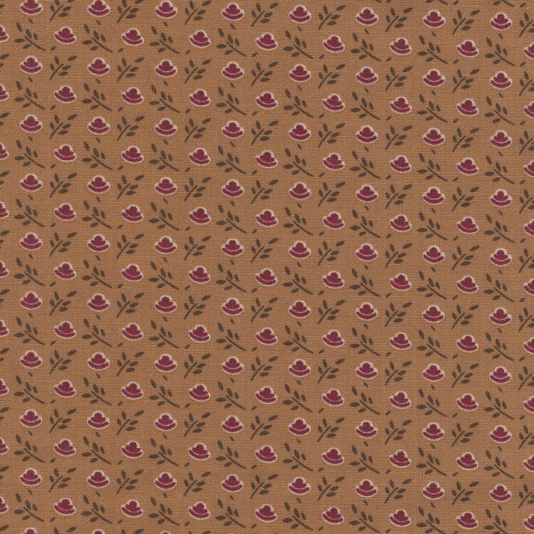 Marcus Vintage Charm oker rood werkje