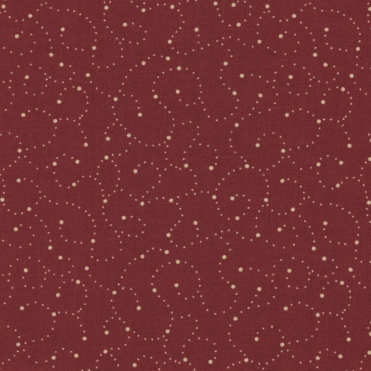 EQP Forever rood ecru puntje