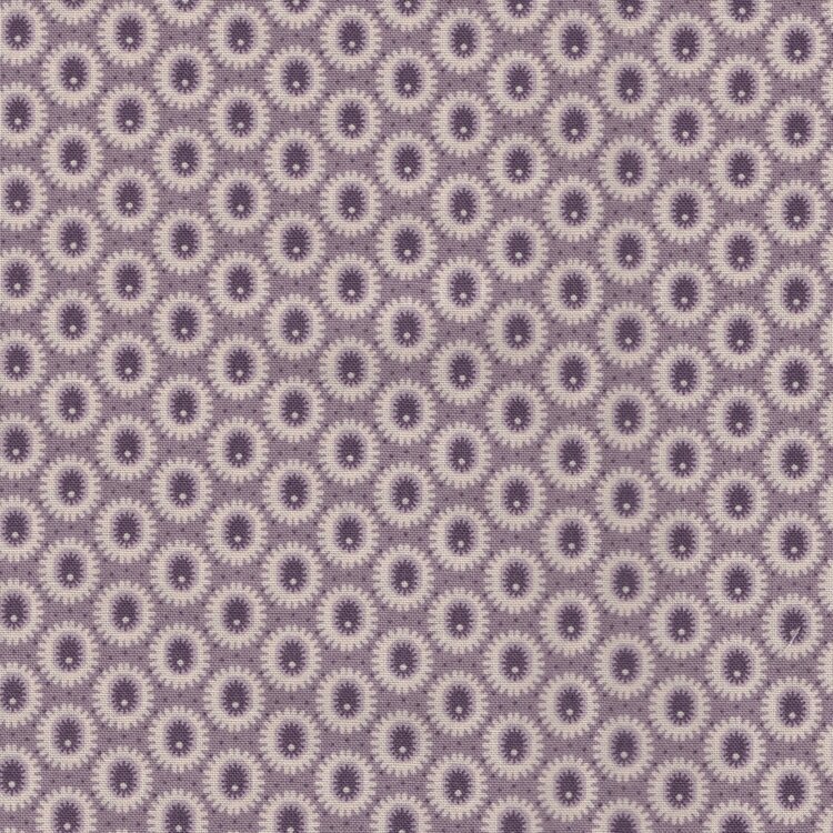 Andover Sienna paars ecru werkje