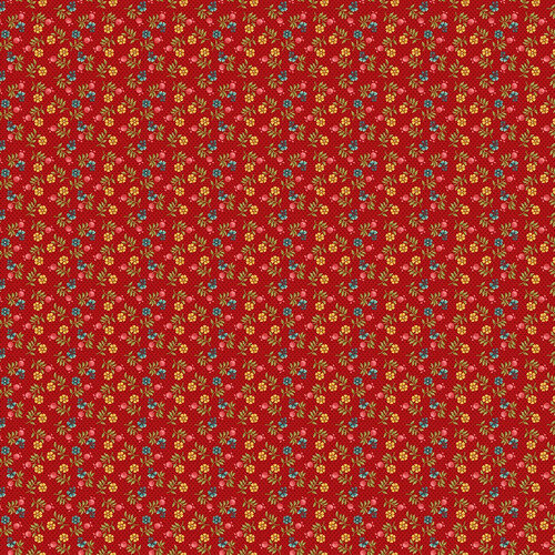 Henry Glass Yeoville rood bloemetje