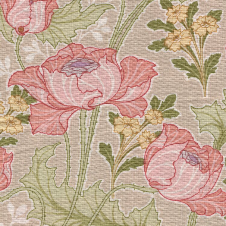 Andover Fleur Nouveau grijs roze bloem