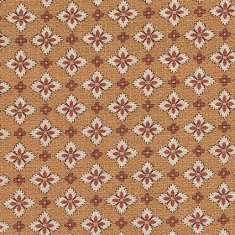 Marcus Hearthstone okergeel ecru rood werkje