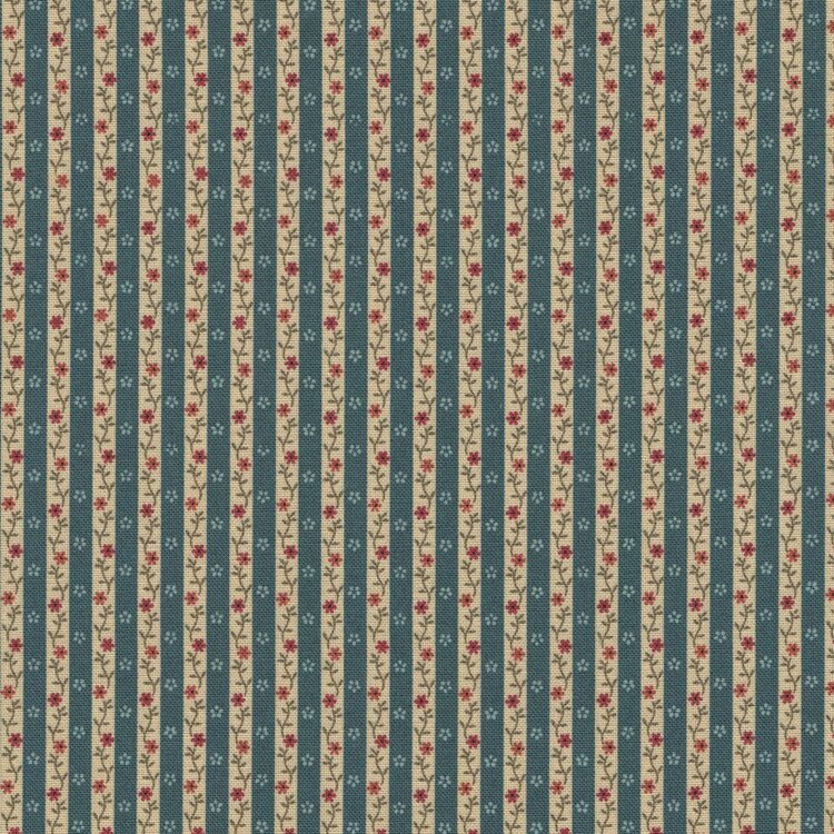 Marcus Hearthstone petrol ecru streepje