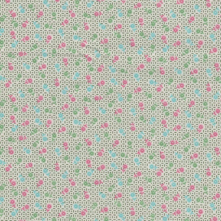 Marcus Aunt Grace Calicos groen roze werkje