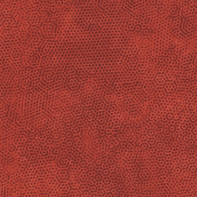 Andover Dimples donker oranje klein werkje