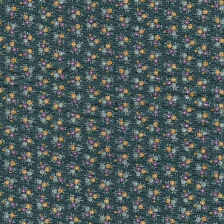 Andover Fernshaw groen paars/geel bolletjes