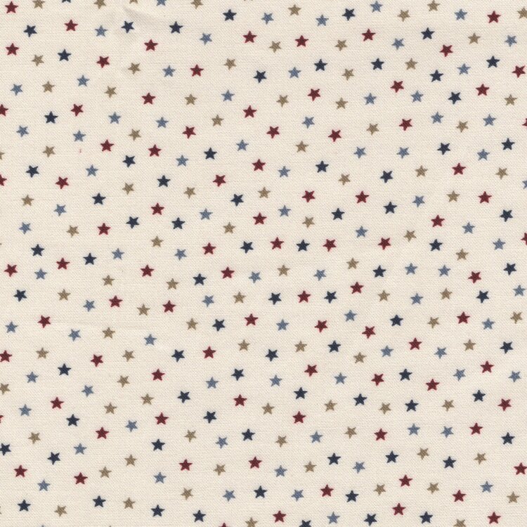 Robert Kaufman Grandpa's Journal ecru sterretjes