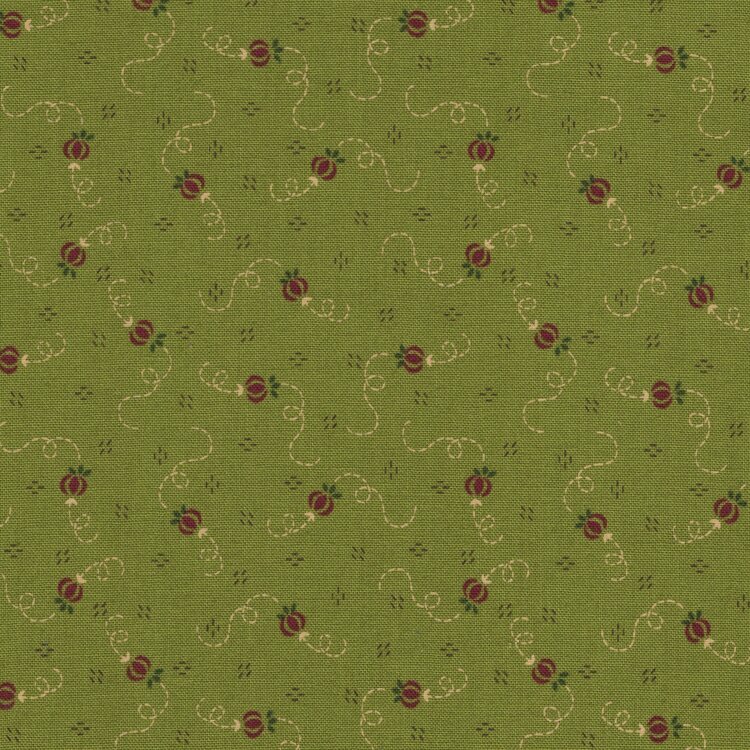 Henry Glass Autumn Farmhouse groen rood werkje