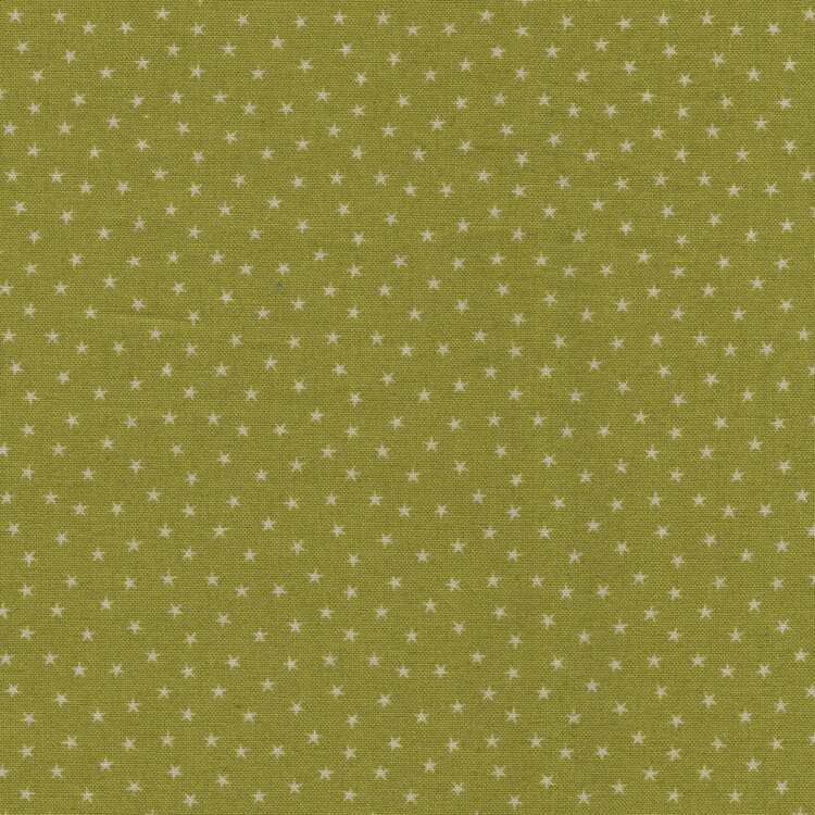 Andover Twinkle groen wit sterretje