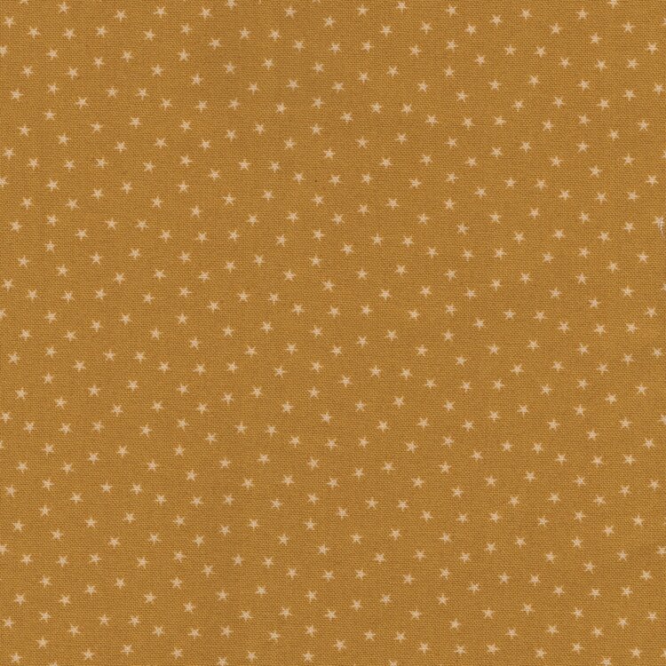 Andover Twinkle okergeel wit sterretje