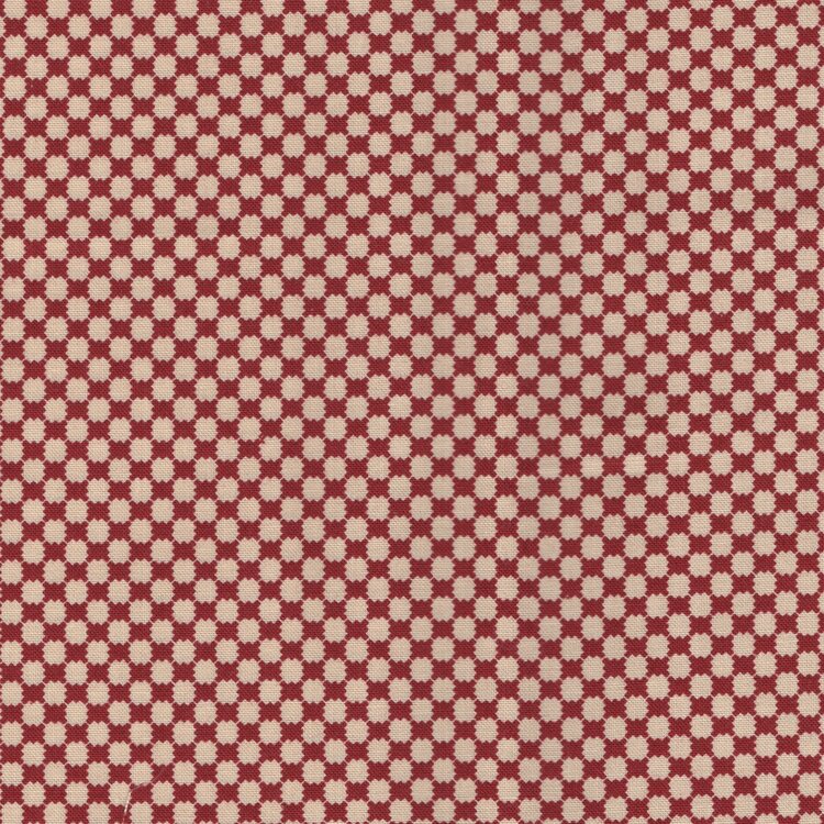 Henry Glass Garnet & Gingham rood ruitje