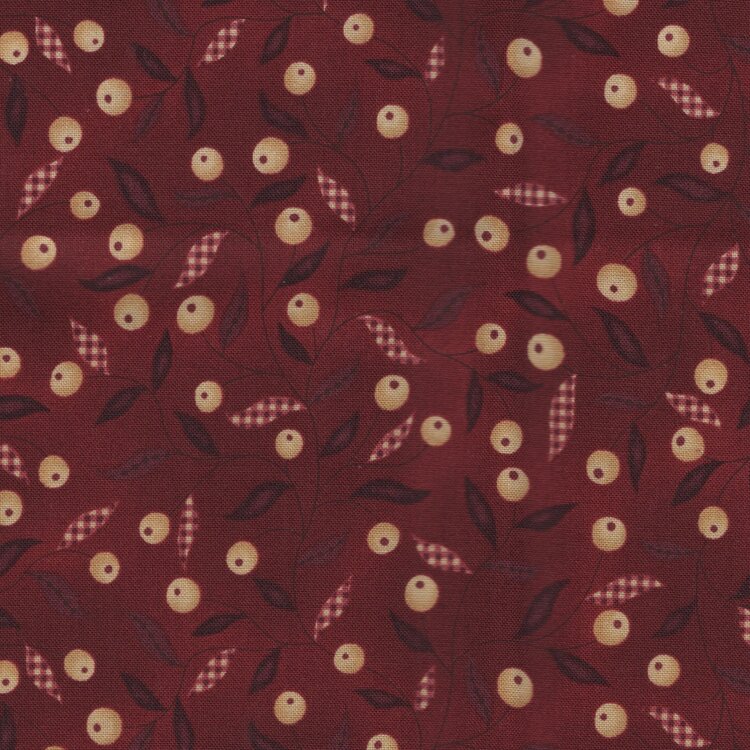 Henry Glass Garnet & Gingham rood besje