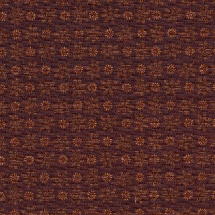 Henry Glass Oak and Maple rood bloemetje