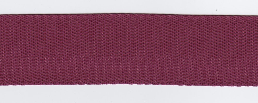 Tassenband wijnrood 40mm