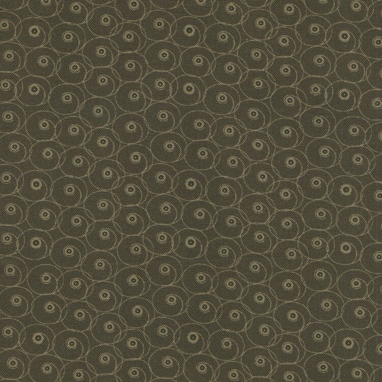 Stof a/s Fun in the Forest groen cirkel