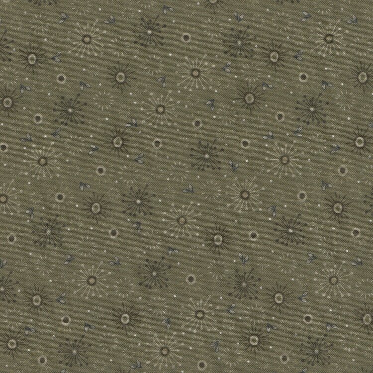 Stof a/s Fun in the Forest groen werkje