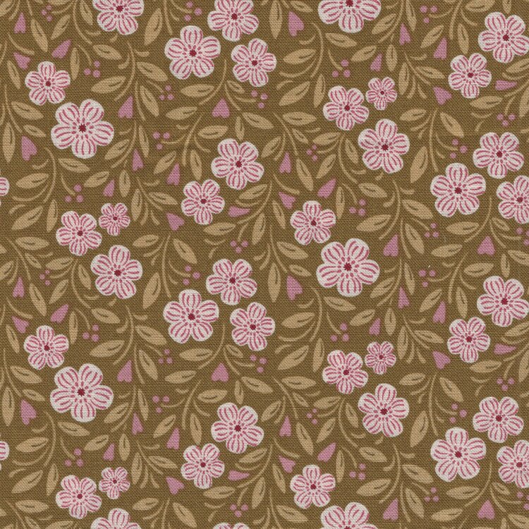 Andover A Woodsy Cottage groen bloemetje