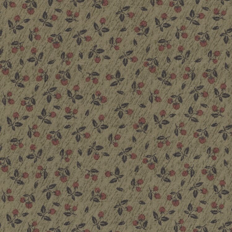 Henry Glass Flossie's Flowers groen oranje besje