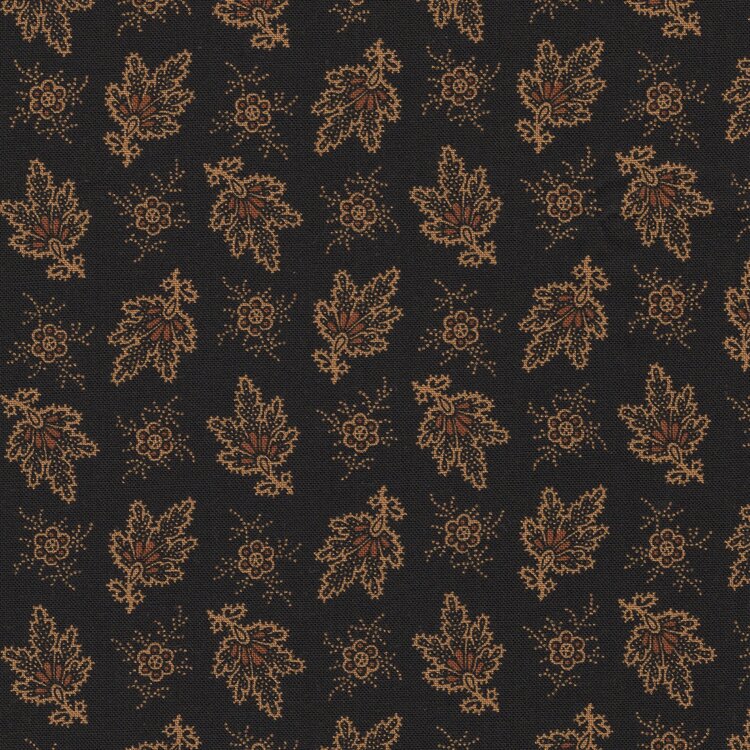 Andover Carolina zwart tan blaadje