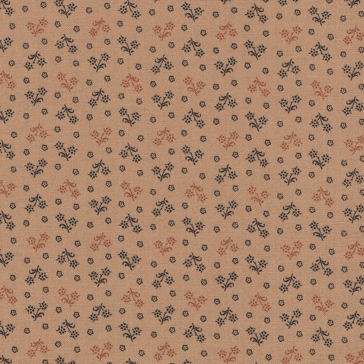 Andover Carolina tan oranje/zwart werkje