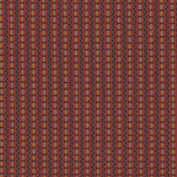 Andover Spice Market bruin oranje smal streepje