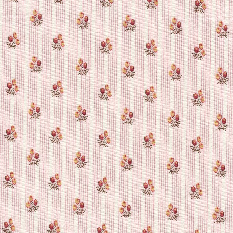 Andover Holbrook ecru roze streepje