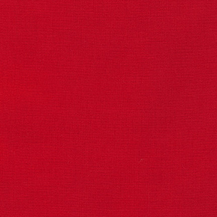 Robert Kaufman Kona Cotton Tomato rood