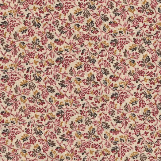 Andover Di Ford Cloverdale House ecru rood takje Patch & Stitch