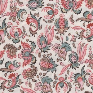 Riley Blake Jane Austen ecru figuurtjes