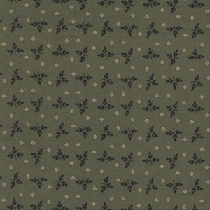 Marcus Fabrics Paula's Compagnions groen werkje