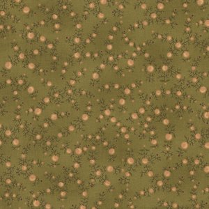 Henri Glass Gratitude & Grace groen geel stipje