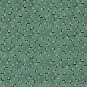 Henri Glass Gratitude & Grace blauwgroen ecru werkje