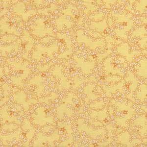 Henri Glass Nana Mae V geel wit takje