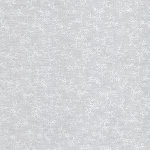 Maywood wit op wit lacy vines